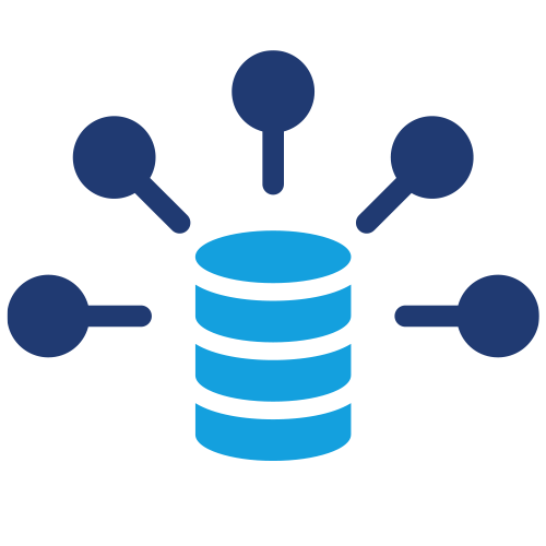 data cluster icon
