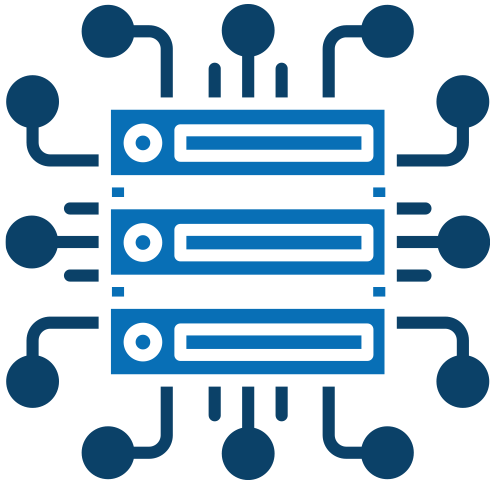 network infrastructure icon